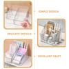 Alipis Cosmetic Display Case Brush Holder Large Makeup Organizer Skin Care Product Storage Box view 3
