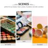 Beavorty 3pcs Empty Round Metal Pans 38mm Eyeshadow Palette Refillable Highlighter Blush Lipstick Pans DIY Cosmetics Makeup Pans Liner view 2
