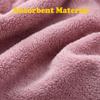 M-bestl 2 Pack Microfiber Hair Towel Wrap,Hair Drying Towel with Button Design,Head Towel to Dry Curly Hair Quickly (Bean Pink) view 3