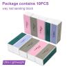 10 pcs Nail Buffer + 50P ooden Cuticle Sticks view 3