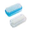 2 Pack Nail Cleaning Brush Fingernail Scrubber with Soft and Stiff Bristles Nail Scrub Brush for Men Women Kids 2 Sided Nail Brush for Effective Cleaning view 1