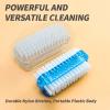 2 Pack Nail Cleaning Brush Fingernail Scrubber with Soft and Stiff Bristles Nail Scrub Brush for Men Women Kids 2 Sided Nail Brush for Effective Cleaning view 3