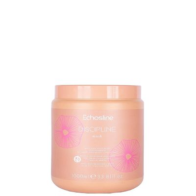 Echosline Discipline Vegan Leave-In Mask - Taming Formula for Unruly Hair - 1000 ml. / 33.8 fl.oz.