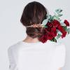 Beavorty Rhinestone Hair Clip Butterfly Barrette for Thick Hair for Parties Weddings and Daily Wear Sturdy Alligator Clip view 4