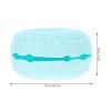 Beavorty Makeup Brush Cleaner Mat Donut Shape Drying Holder for Cosmetic Brushes Compact and Versatile Gentle Bristles Easy to Store view 3