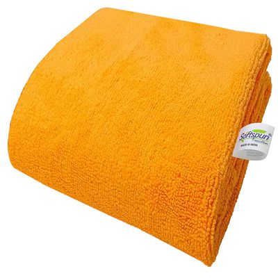 BlackBuck Microfiber Hair & Face Care Bath Towel 1pc 60x120cm 340 GSM Orange Ultra Absorbent Super Soft & Comfortable Quick Drying for Men & Women Daily Use Pack of 1 Extra Large Size Unisex.