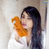 BlackBuck Microfiber Hair & Face Care Bath Towel 1pc 60x120cm 340 GSM Orange Ultra Absorbent Super Soft & Comfortable Quick Drying for Men & Women Daily Use Pack of 1 Extra Large Size Unisex. view 3