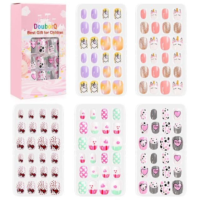 Baddie Cartoon Candy Children's Nails (4)
