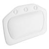 Bath Pillow, Soft Foam Padded Spa Bath Pillow,Tub Headrest Head Neck Back Cushion for Bathroom,Slip Resist Waterproof Bath Pillows for tub Neck and Back Support(White) view 3