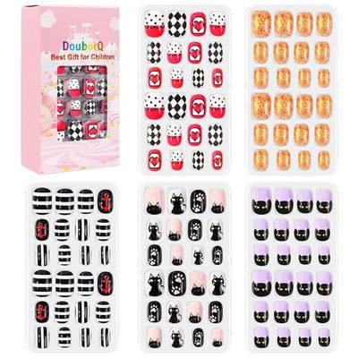 Baddie Cartoon Candy Children's Nails (11)