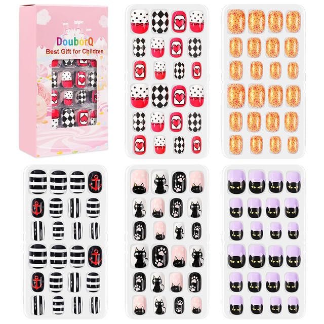 Baddie Cartoon Candy Children's Nails (11)