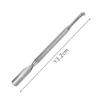 FOMIYES 3pcs Double-ended Stainless Steel Cuticle Pusher Nail Cleaning Stick for Manicure Dead Skin Tool Ergonomic Design for Home and Professional Use view 3