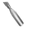 FRCOLOR 2pcs Stainless Steel Double-ended Cuticle Pusher for Nail Care Ergonomic Dead Skin Tool Professional Manicure and Pedicure Essential Nail Cleaning Stick view 4