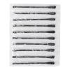 100Pcs Disposable Cotton Swabs Stick Squeeze Blackhead Remover Multi Use Double Tipped Cotton Buds Black view 4