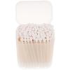 Beavorty 100pcs Double-ended Disposable Cotton Swabs for Care Cleaning Cotton Sticks Storage Box for Ear Cleaning and Daily view 1