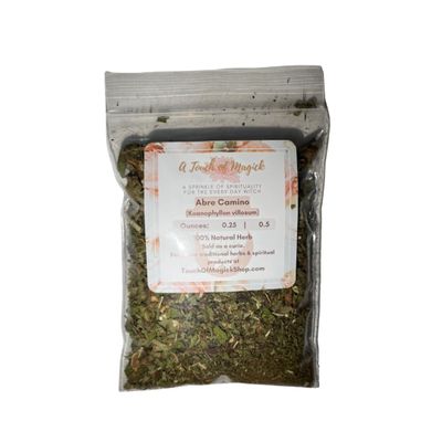 Abre Camino | Koanophyllon Villosum | Rare Traditional Herb | Used to Rid of Negative Energy & Break through Obstacles | 0.5 Ounces | Santeria | Hoodoo | Voodoo