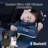 Master Massage Massage Table Music Face Cradle Cushion Pillow, with Pu Leather, and Memory Foam Ergonomic Massage Bed Headrest Royal Blue view 2