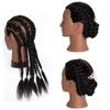 20 Inch 80% Real Human Hair Training Hair Hairdresser Mannequin Heads Doll Head Long Hair Hairstyle Practice Head Beauty for Hairstyles Display Doll Dummy Doll D view 4