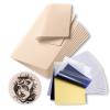 30pcs Tattoo Practice Skins with Transfer Paper - Usiriy Tattoo Skin Practice Kit Include 10pcs Tattoo Fake Skin and 20pcs Tattoo Stencil Paper Tattoo Starter Practice Kit Tattoo Supplies view 1