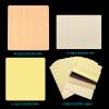 BAMTTOO Tattoo Fake Skin Tattoo Skin Practice Kit 10Pcs Tattoo Fake Skins 20Pcs Tattoo Transfer Paper for Beginners and Artists Tattoo Supplies (3L+3M+4S Skin+20 Paper) view 3