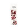 Crystal Lane Flat Back Rhinestones Combo Light Siam ss16-80pcs, ss20-35pcs, ss30-20pcs view 2