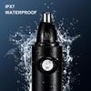 Aiefeya Nose Trimmer for Men & Women, Professional Eyebrow & Facial Hair Remover, IPX7 Waterproof, USB Rechargeable, Easy Cleaning, All-in-ONE view 4