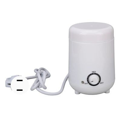 Paraffin Wax Heater, Hair Removal Wax Heater, 40W Adjustable Temperature Mini Portable Paraffin Wax Machine Work LED Silicone Inner Tank Capacity for Hair Removal (US Plug 110V)