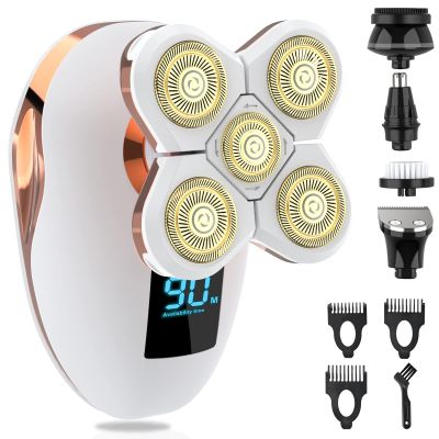 Electric Razors for Women, Facial Hair Removal, Bikini Trimmer, Shaver for Women, Wet and Dry Lady Hair Remover for Legs Body Face, Painless Womens Electric Shaver Cordless Women's Grooming