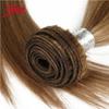 Virgin One Piece Honey Blonde Double Drawn Brazilian Mink Silky Straight Remy Human Hair Weave Bundles P10-16 14inches#>=40% view 4