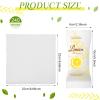 VitalCozy 240 Pcs Moist Cotton Towel Moist Towelettes Individually Wrapped Scent Disposable Face Towel 8.6'' x 8.6'' Hot/Cold Moistened Cleansing Wipes, Lemon Tea Tree and Lavender Scent (White) view 2