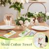 VitalCozy 240 Pcs Moist Cotton Towel Moist Towelettes Individually Wrapped Scent Disposable Face Towel 8.6'' x 8.6'' Hot/Cold Moistened Cleansing Wipes, Lemon Tea Tree and Lavender Scent (White) view 4