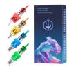 POSEIDON Tattoo Cartridges Needles 20PCS Tattoo Needles with Membrane Safety Cartridges Disposable # 12 Standard Round Liner Tattoo Needle for Tattoo Pen1207RL view 1
