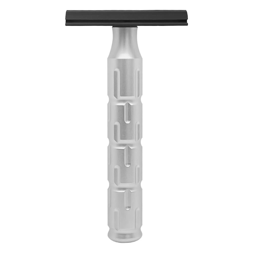 The Goodfellas Smile Syntesi Velvet CNCMachined Aluminum DoubleEdge Safety Razor 45 Precision Shaving Angle, Lightweight & Agile Design for Shaving Control, Handcrafted in Italy