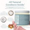 Bare Botanics Exfoliating Shower Gloves + Unscented Body Salt Scrub view 3