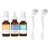 Cosmedica Skincare Facial Serum Trio Set Value for Clear Skin + 2 Microneedling Rollers view 1
