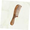 FOMIYES Natural Wood Hair Comb Round Handle for Scalp Massage Fine Tooth Static-free view 3