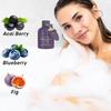 Antioxidant Bubble Bath Long Lasting Foam with Acai Berry Blueberry Fig Essential Oils Detox Hydrating Relaxing Stress Relief Self Care Spa Gift view 4