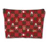 iapodiad Makeup Bag Santa Claus Personalized Cosmetic Bags with Zipper Waterproof Cute Makeup Pouch,Women Gift Idea Cosmetic Pouch view 1