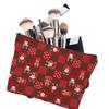 iapodiad Makeup Bag Santa Claus Personalized Cosmetic Bags with Zipper Waterproof Cute Makeup Pouch,Women Gift Idea Cosmetic Pouch view 2