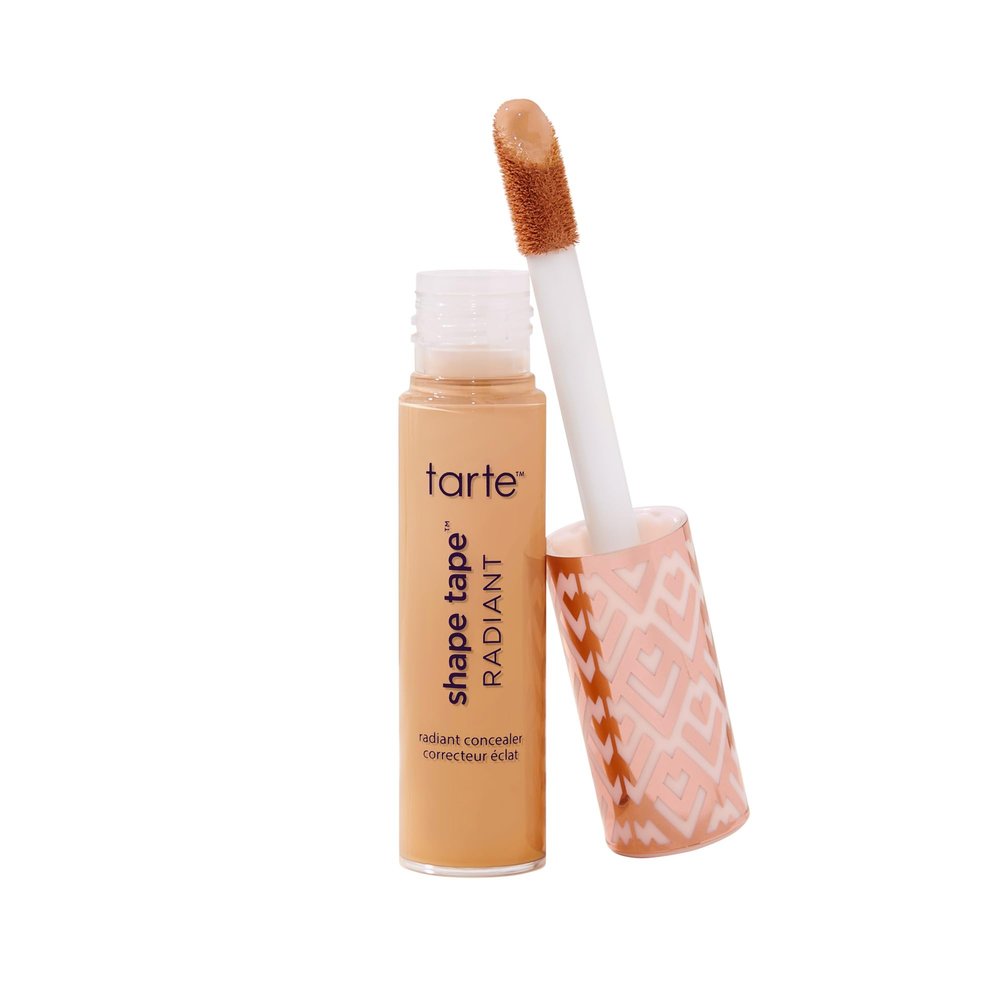 tarte shape tape radiant concealer  Medium-Coverage, Radiant Finish for Under Eye Concealer for Dark Circles, Fine Lines, Redness & Discoloration, Hydrating, Vegan, Cruelty Free