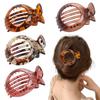 4 PCS Small Flat Hair Clips for Thin Hair Non-slip Hair Catch Jaw Clamp, Resilient Spring Action Perfect Everyday Accessory Clamps Hair Accessories for Women Girls view 1