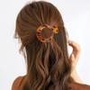 4 PCS Small Flat Hair Clips for Thin Hair Non-slip Hair Catch Jaw Clamp, Resilient Spring Action Perfect Everyday Accessory Clamps Hair Accessories for Women Girls view 3