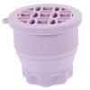 Alipis Makeup Brush Cleaning Bowl Silicone Brush Cleaner Compact Design Easy to Clean for Makeup Tools for Travel and Home Use view 2