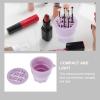 Alipis Makeup Brush Cleaning Bowl Silicone Brush Cleaner Compact Design Easy to Clean for Makeup Tools for Travel and Home Use view 4