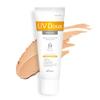UV Doux Mineral Sunscreen SPF 50 PA+++ | Tinted, Oil-Free, Water Resistant | No White Cast | Zinc & Iron Oxide | For Sensitive & Acne-Prone Skin | Broad Spectrum, 100% Mineral | Men, Women 50g/1.7oz view 1