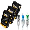 TONBAO Tattoo Cartridges Needles - 60pcs Assorted Disposable Tattoo Needles Cartridge Round Liner Shader Magnum #10 3RL 5RL #12 5RS 7RS 5M1 7M1 Mixed Size for Tattoo Artists view 1