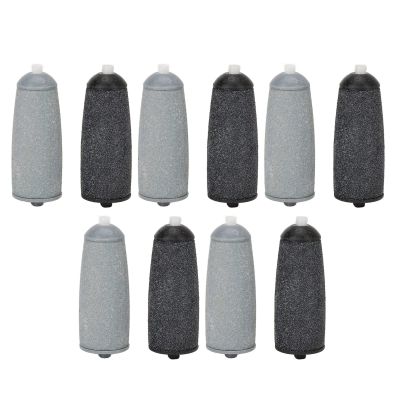 10pcs Replacement Roller Heads, Coarse Fine Refill Heads Accessory for Electric Foot Callus Remover