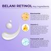 ABERA Belani Retinol Night Cream with Collagen & Hyaluronic Acid  Anti-Wrinkle, Fine Line Smoother, Even Skin Tone, Hydrating Facial Moisturizer for Women (1.01 Fl Oz) view 3
