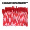 200pcs Mascara Wands Applicator Disposable Eyebrow Brush Set Eyelash Extension Cosmetic Tool Eyebrow Brush Makeup Set(Big red) view 4