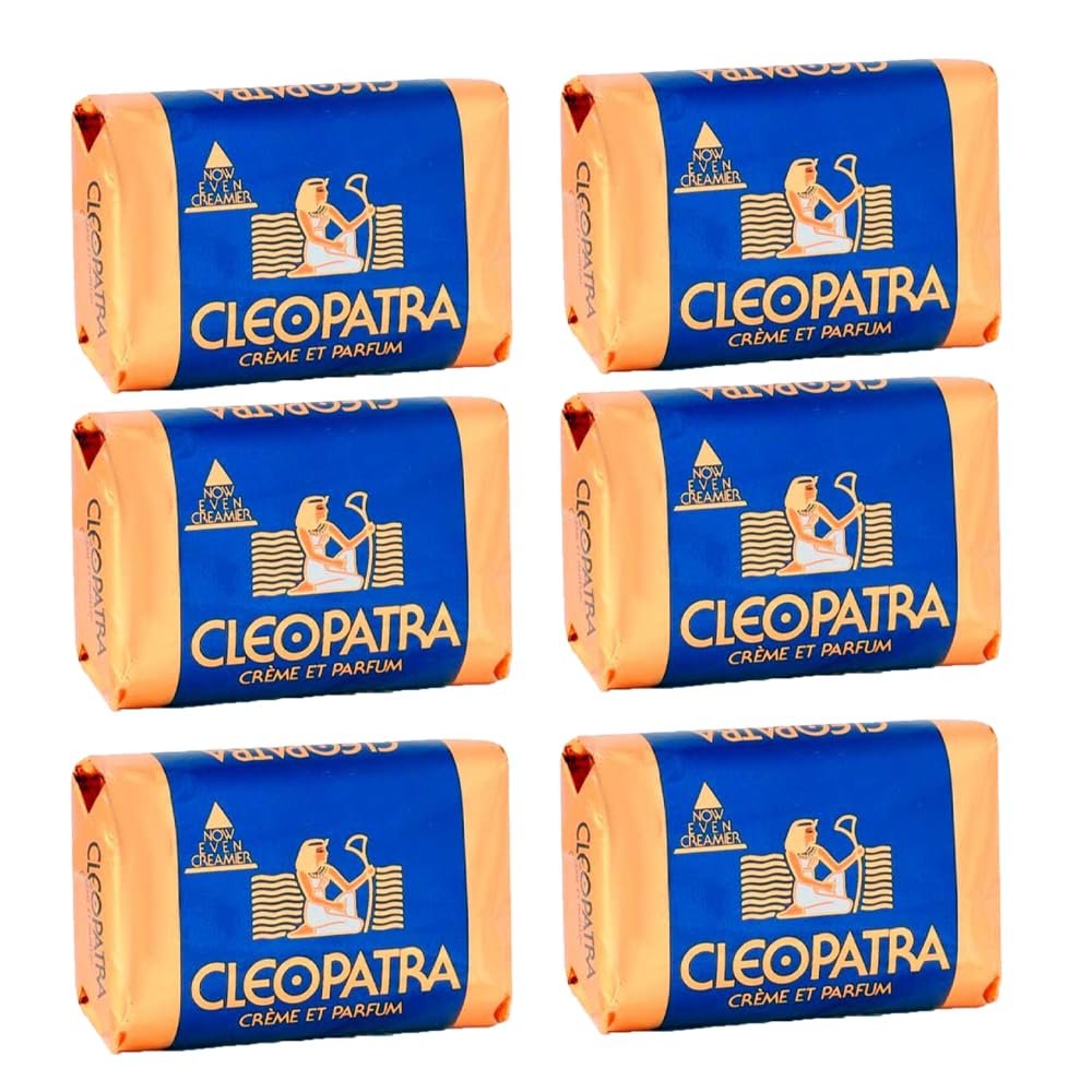 RSINC SOAP - Cleopatra Beauty Cream Soap Pack 6x120g saudi arabia UAE